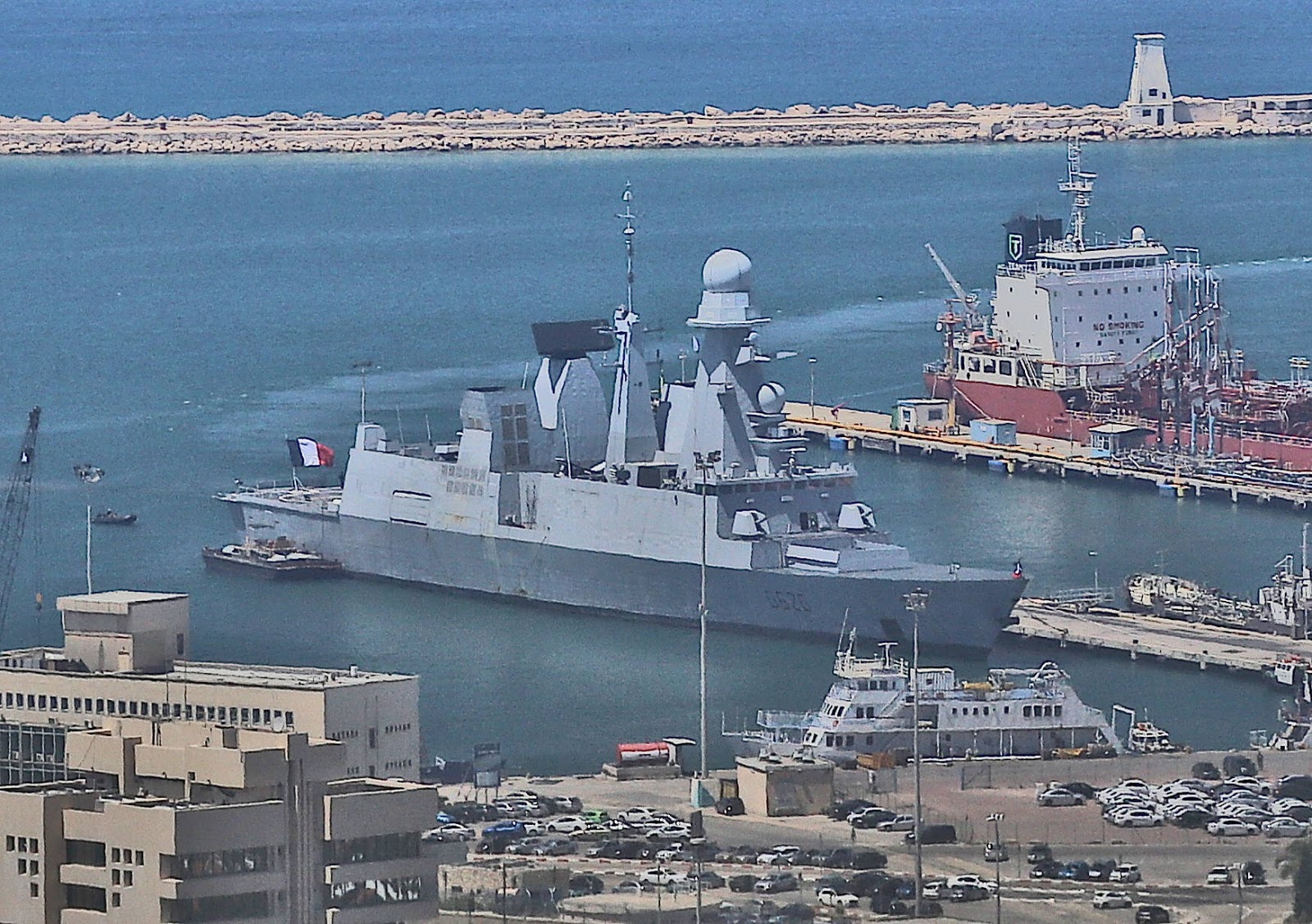 French Horizon Class Frigate D620 Visits Haifa