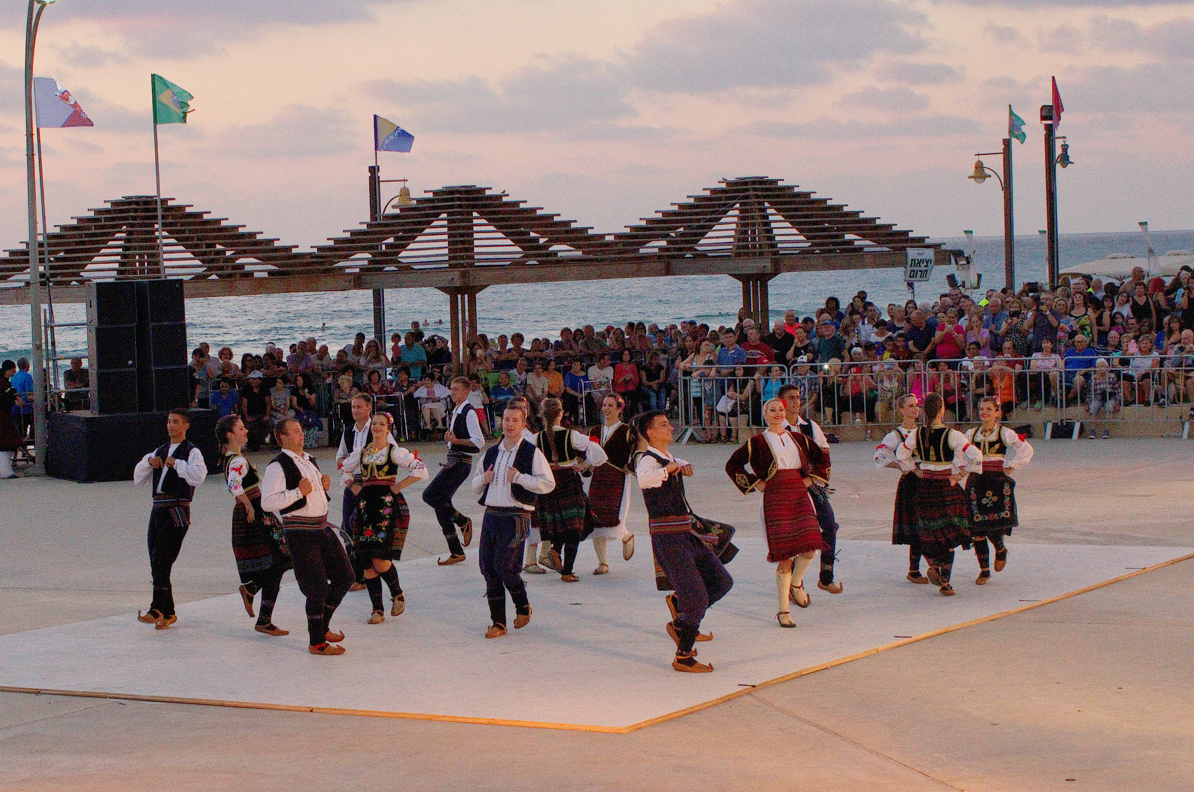 International Folklore Festival, July 7, 2015, Dado Beach, Hof HaCarmel, Haifa