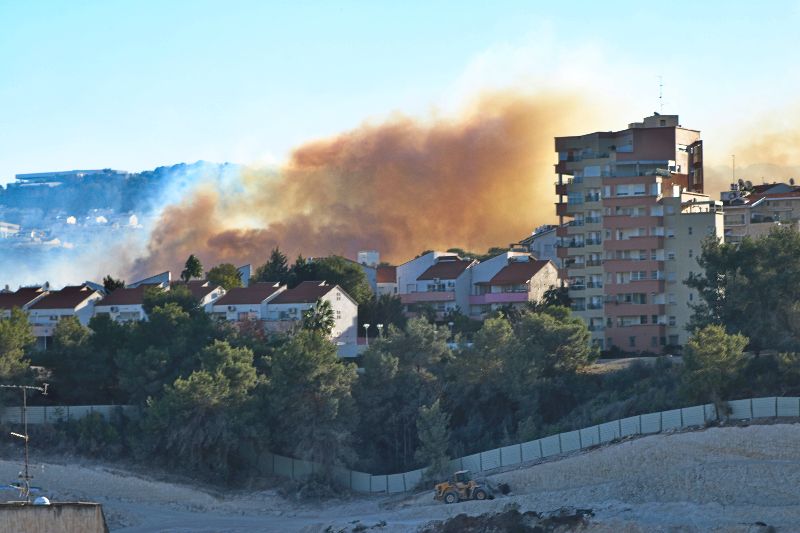 Fires in Haifa