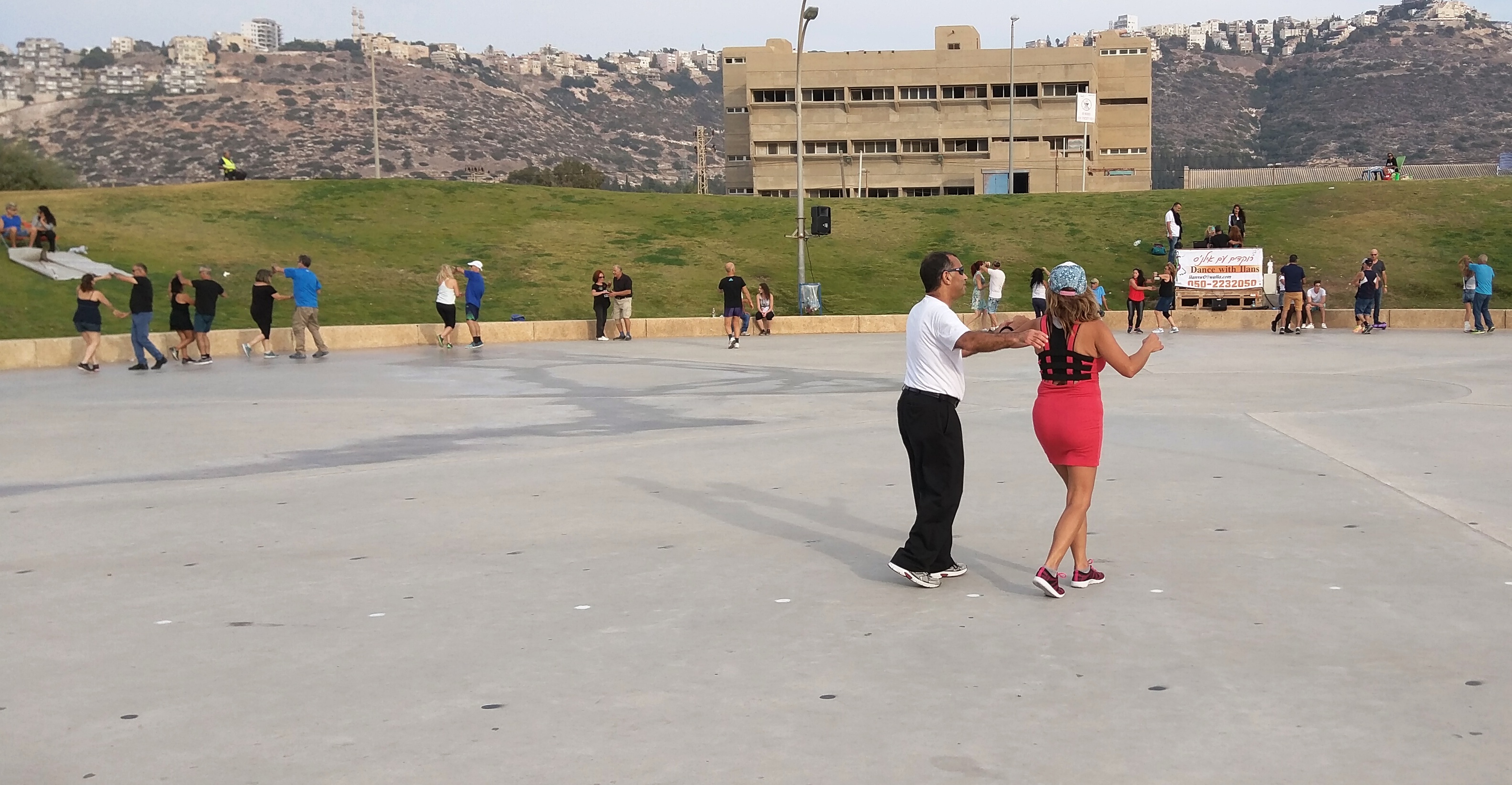 Israeli Folk Dances, Dado Beach, Haifa, Israel