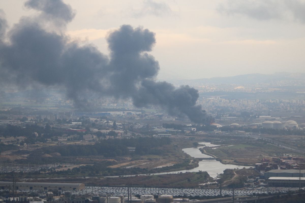 Fire in Haifa, again