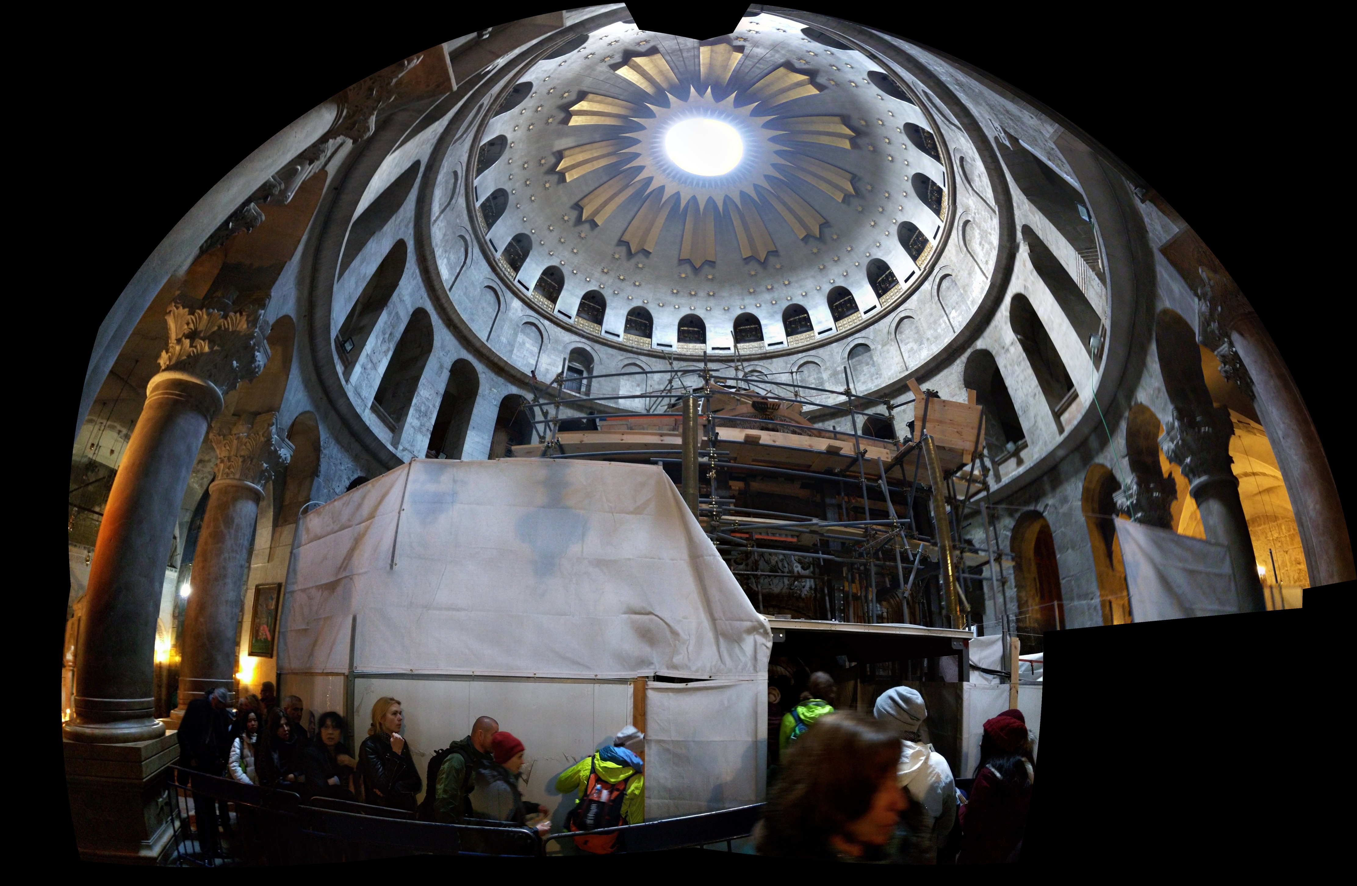 Ceremony at the Church of the Holy Sepulchre: Completion of Rotunda Restoration