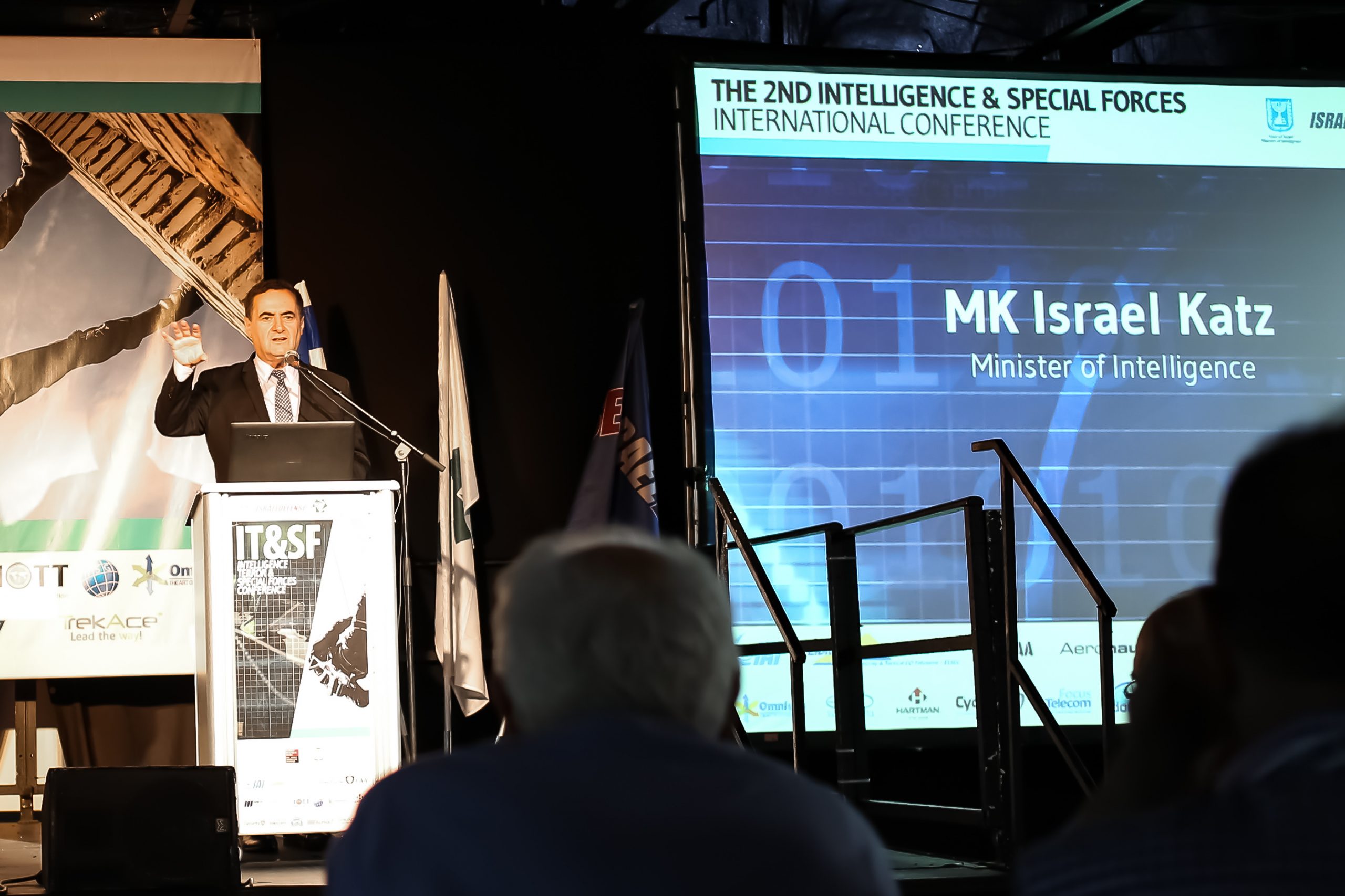 Intelligence Services Minister Israel Katz
