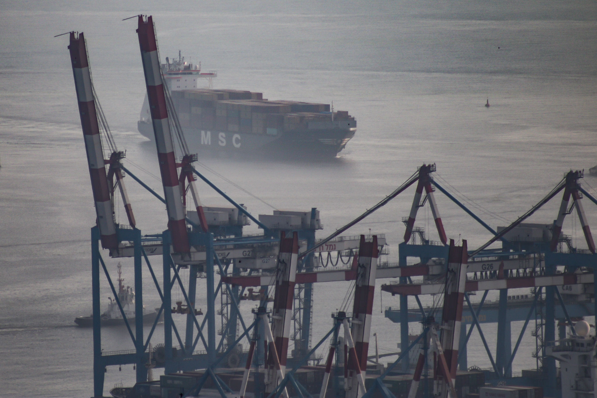 Haifa Port is About to Accommodate Super Big Cargo Ships