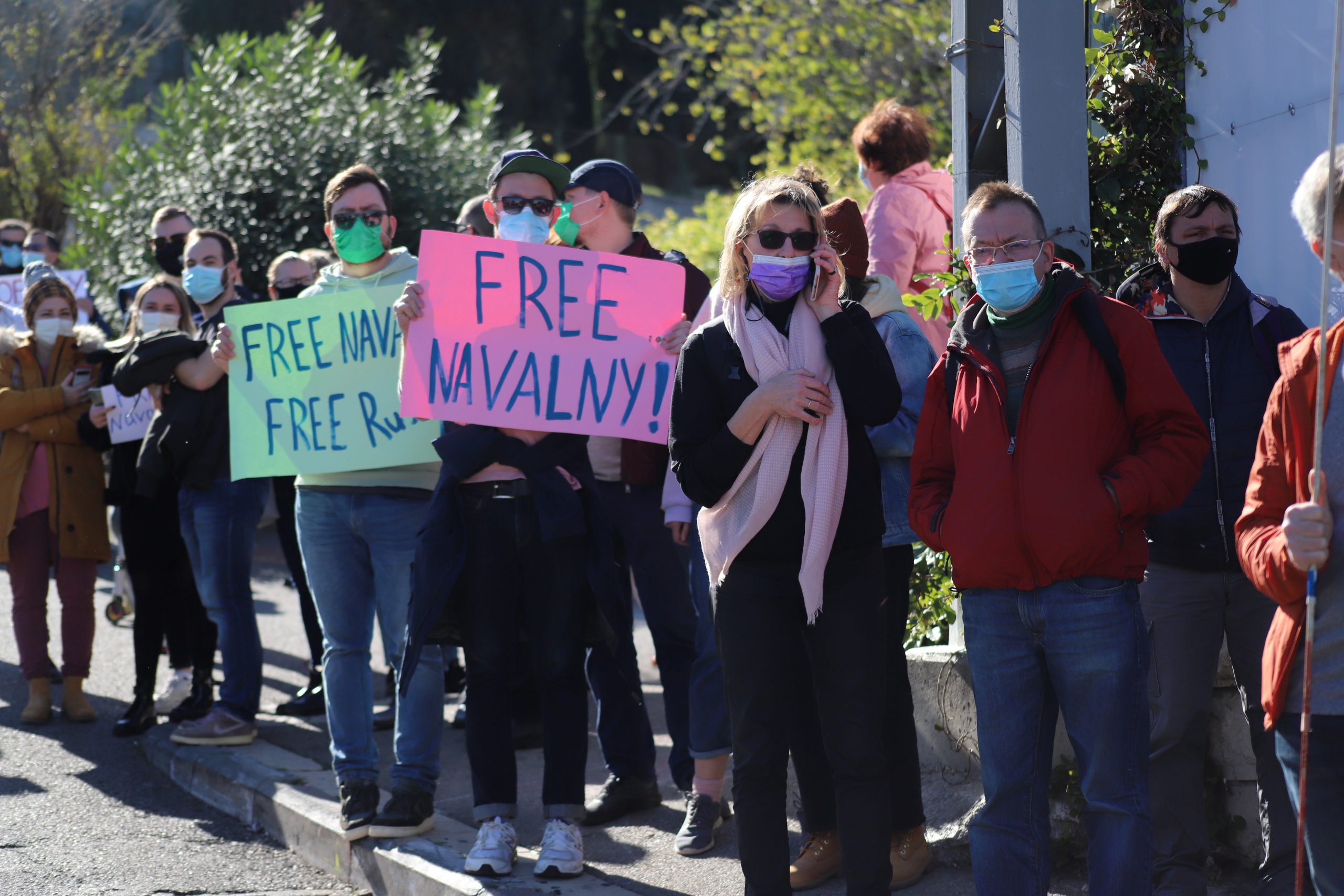 Haifa supports Navalny