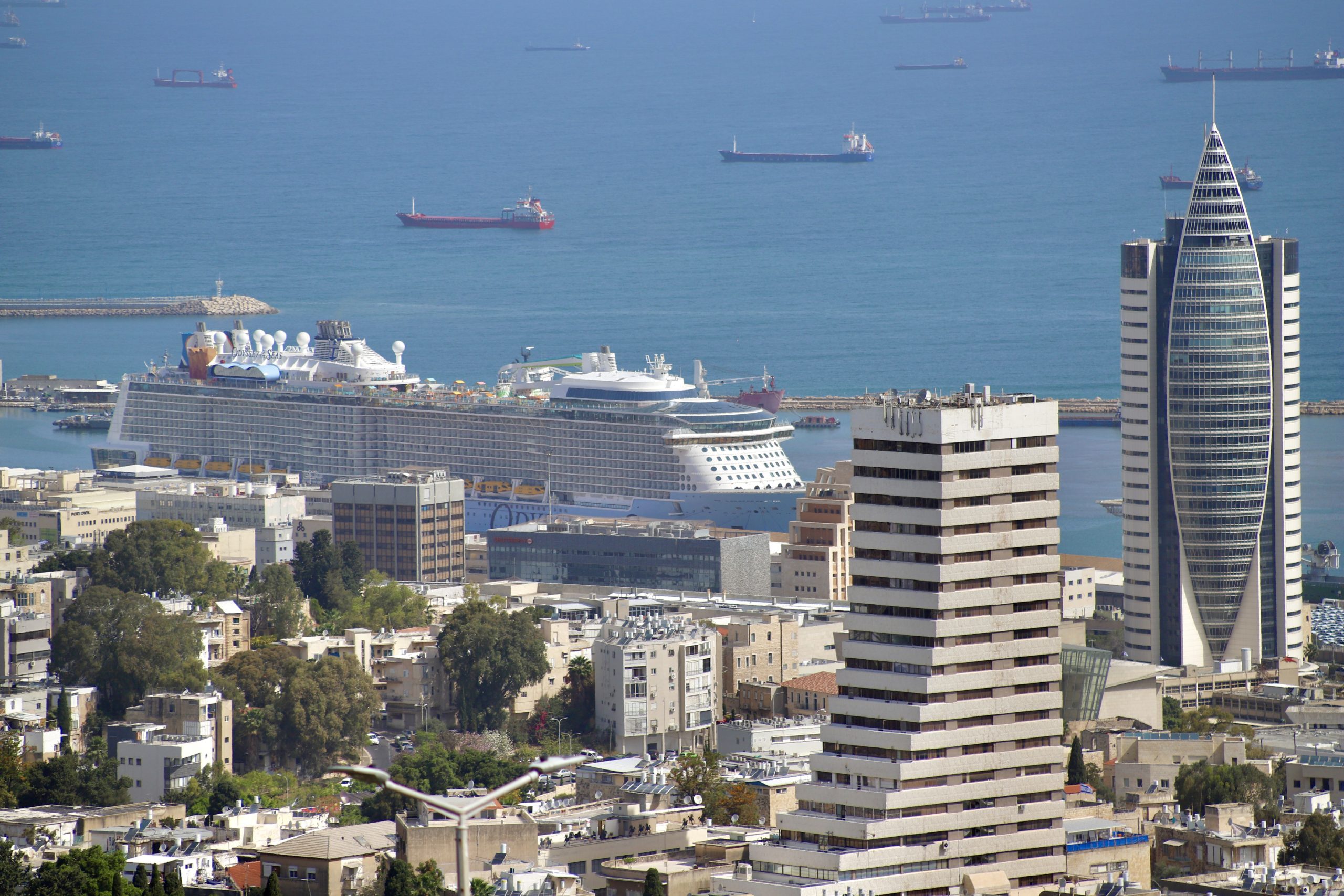 Royal Caribbean's Odyssey Of The Seas Arrives to Haifa for its Maiden Cruise