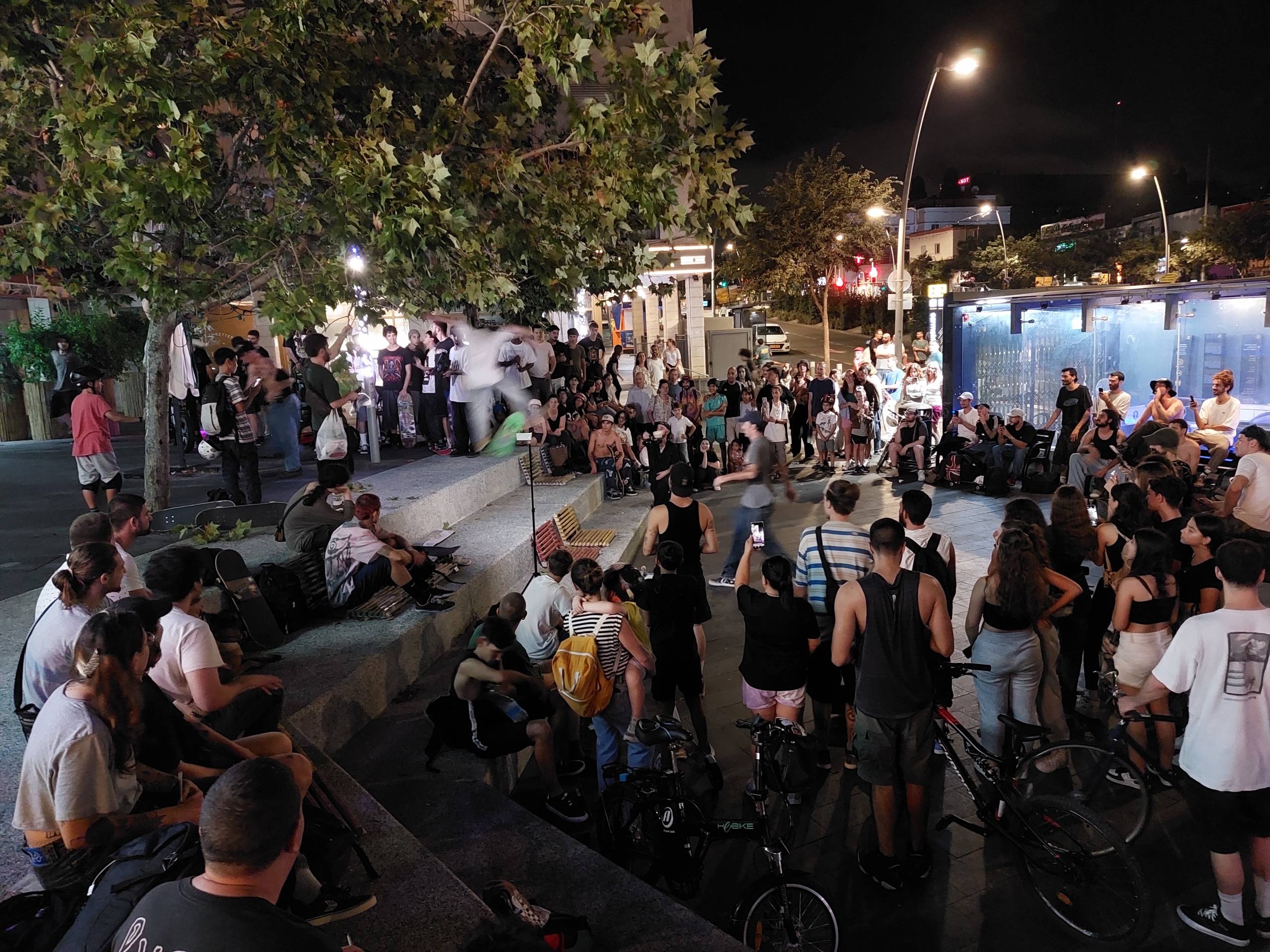 The eve of Yom Kippur in Haifa