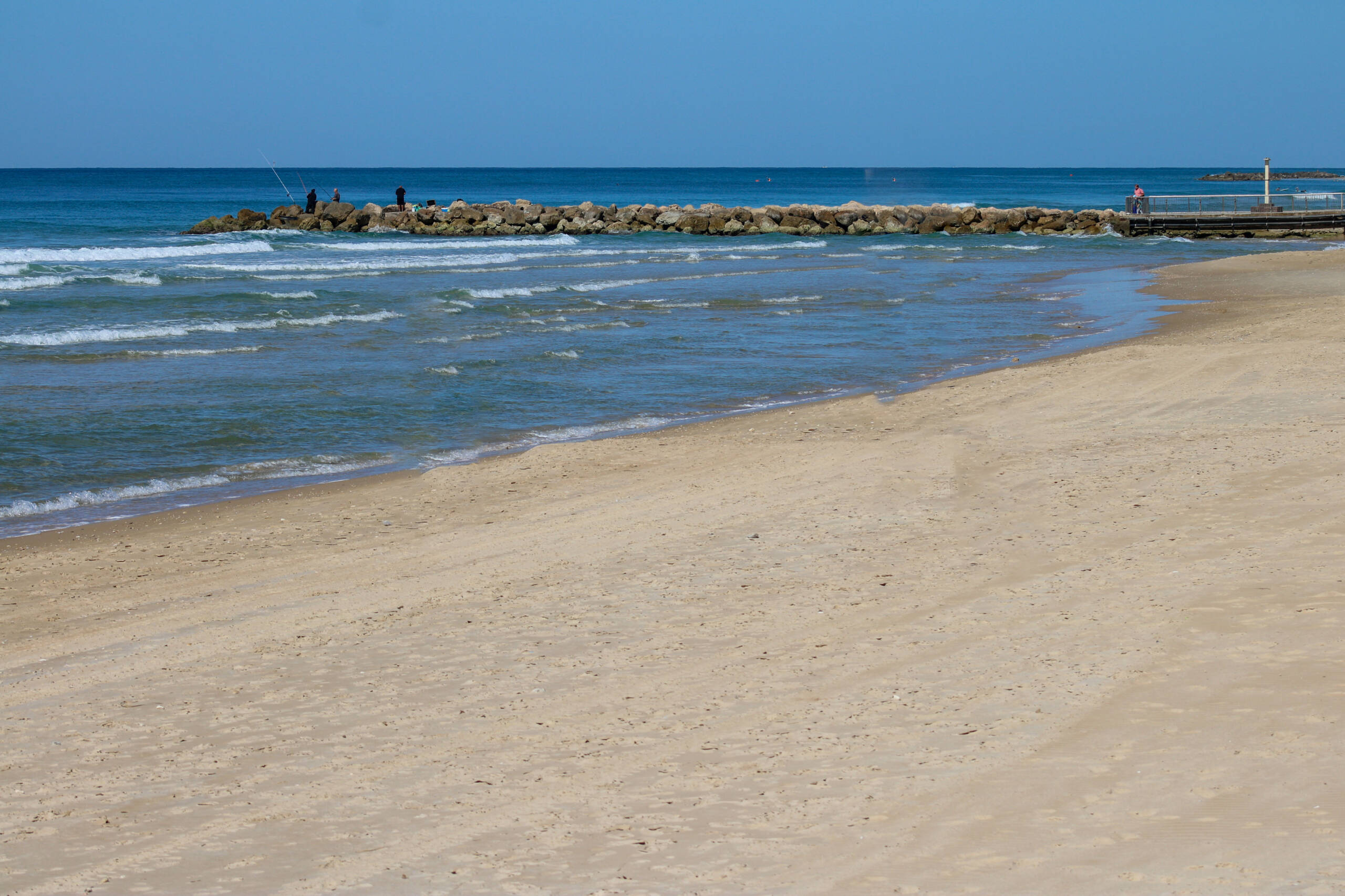 Haifa’s Empty Beaches