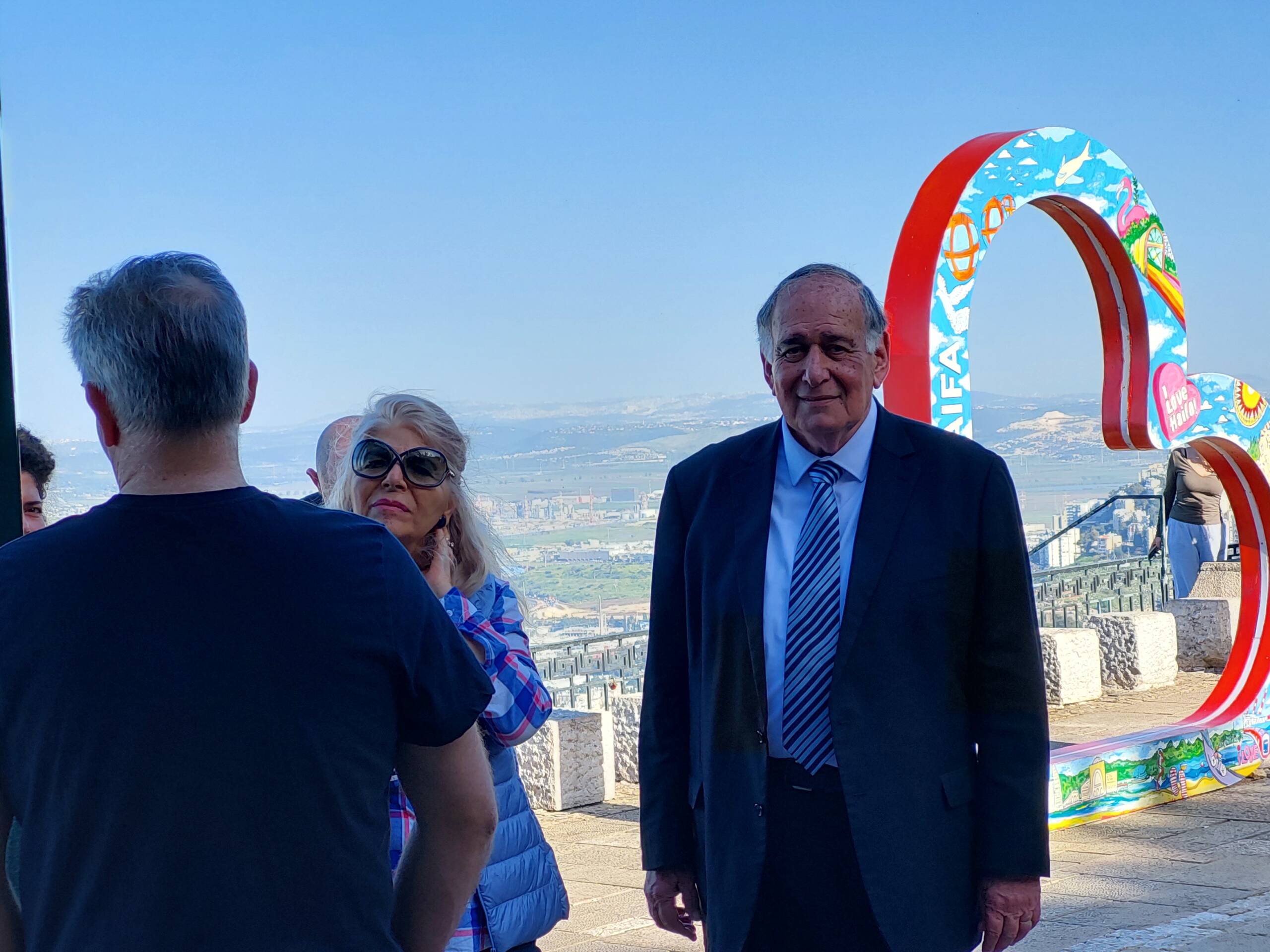 Haifa’s mayor, Yona Yahav