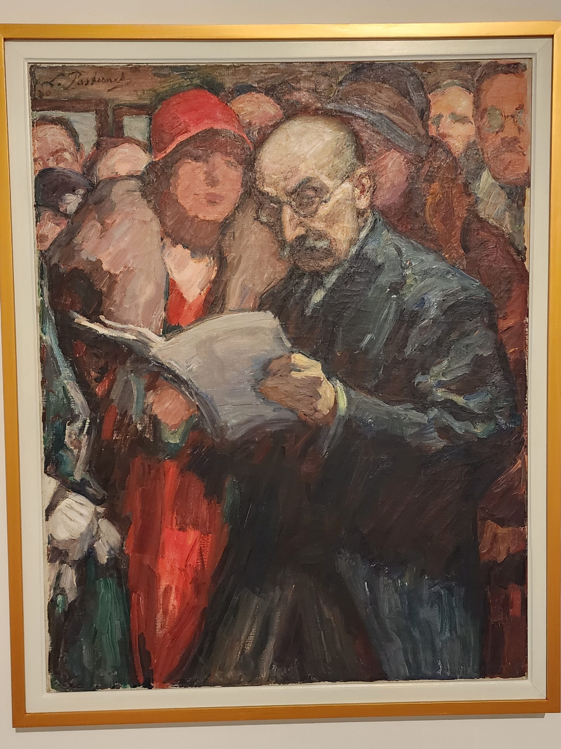 Leonid Pasternak’s Max Liebermann Opening an Exhibition at the Academy in Berlin, 1930